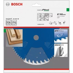 Bosch Kreissägeblatt Expert for Wood, Ø 168mm, 42Z