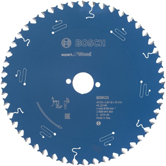 Bosch Kreissägeblatt Expert for Wood, Ø 235mm, 48Z
