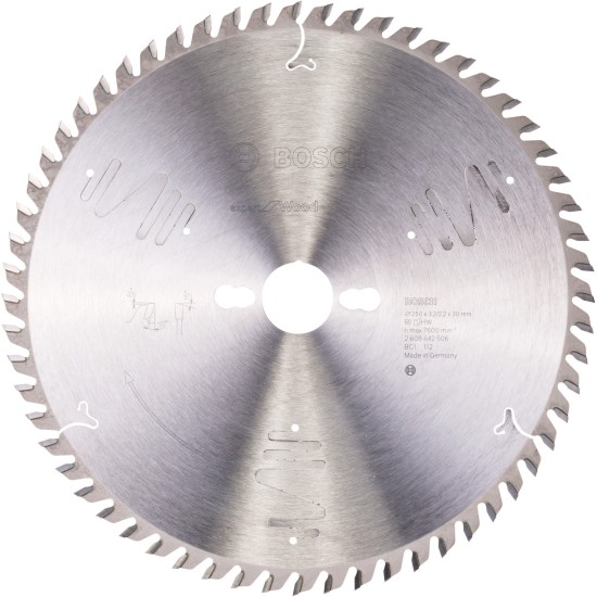 Bosch Kreissägeblatt Expert for Wood, Ø 250mm, 60Z