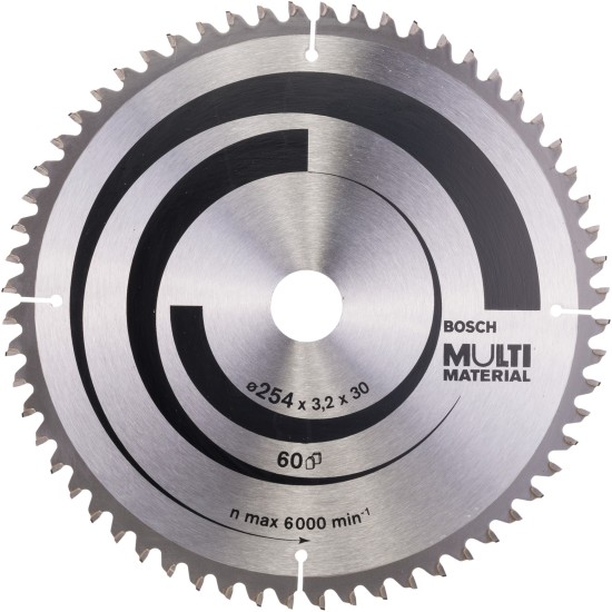 Bosch Kreissägeblatt Multi Material, Ø 254mm, 60Z