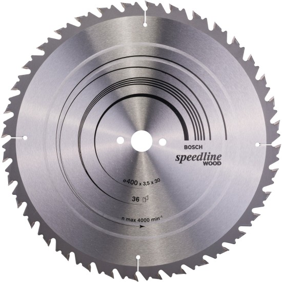 Bosch Kreissägeblatt Speedline Wood, Ø 400mm, 36Z