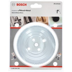 Bosch Lochsäge BiM Progressor for Wood & Metal, Ø 114mm