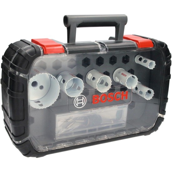 Bosch Lochsägen-Set Progressor for Wood & Metal, Ø 19- 68mm, 9-teilig