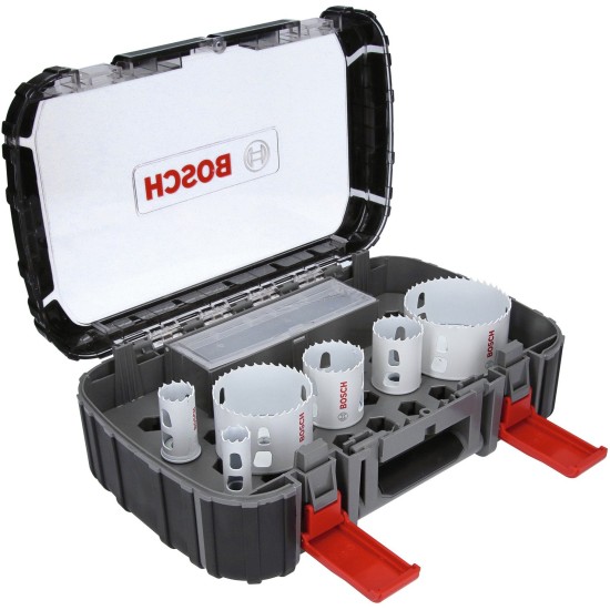 Bosch Lochsägen-Set Progressor for Wood & Metal, Ø 19- 83mm, 9-teilig
