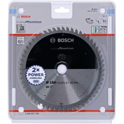 Bosch PRO Aluminium cordless Kreissägeblatt, Ø 184mm, 56Z