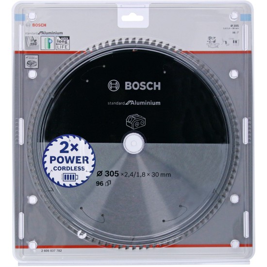 Bosch PRO Aluminium cordless Kreissägeblatt, Ø 305mm, 96Z
