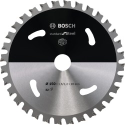 Bosch PRO Steel cordless Kreissägeblatt, Ø 150mm, 32Z