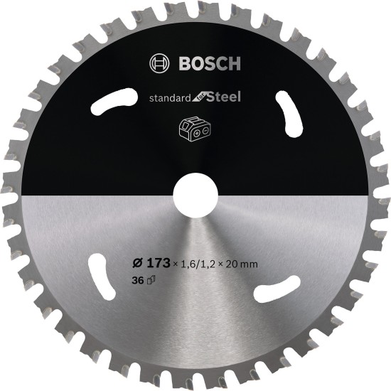 Bosch PRO Steel cordless Kreissägeblatt, Ø 173mm, 36Z