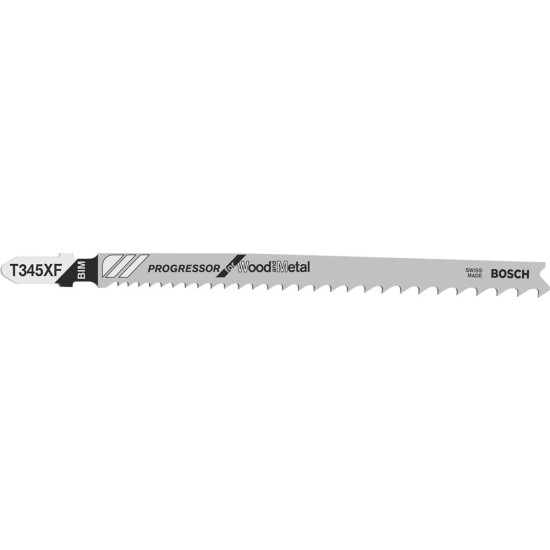 Bosch PRO Stichsägeblatt Multi Material thick and thin T345XF, 132mm