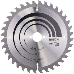 Bosch PRO Wood Kreissägeblatt, Ø 230mm, 36Z