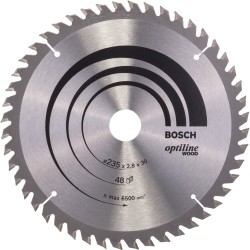 Bosch PRO Wood Kreissägeblatt, Ø 235mm, 48Z