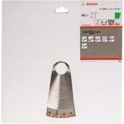 Bosch PRO Wood Kreissägeblatt, Ø 250mm, 40Z