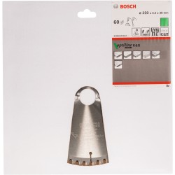 Bosch PRO Wood Kreissägeblatt, Ø 250mm, 60Z