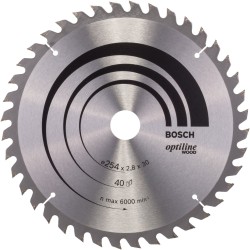 Bosch PRO Wood Kreissägeblatt, Ø 254mm, 40Z