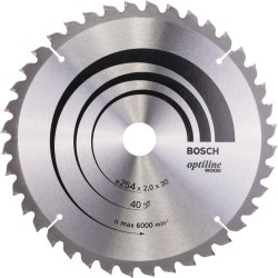 Bosch PRO Wood Kreissägeblatt, Ø 254mm, 40Z