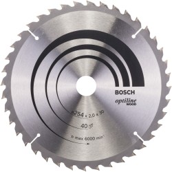 Bosch PRO Wood Kreissägeblatt, Ø 254mm, 40Z