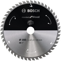 Bosch PRO Wood cordless Kreissägeblatt, Ø 160mm, 48Z