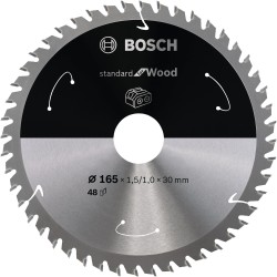 Bosch PRO Wood cordless Kreissägeblatt, Ø 165mm, 48Z