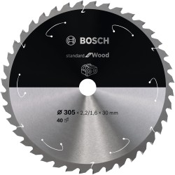 Bosch PRO Wood cordless Kreissägeblatt, Ø 305mm, 40Z
