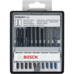 Bosch Robust Line Stichsägeblatt-Satz Expert, 10-teilig