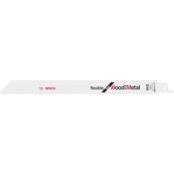 Bosch Säbelsägeblatt S 1122 HF Flexible for Wood and Metal, 25 Stück