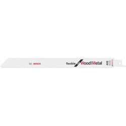 Bosch Säbelsägeblatt S 1122 VF Flexible for Wood and Metal, 25 Stück
