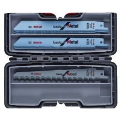 Bosch Säbelsägeblatt-Satz Wood and Metal Basic, 15-teilig