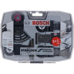 Bosch Starlock Best of Elektriker & Trockenbauer Set 5+1, Sägeblatt-Satz