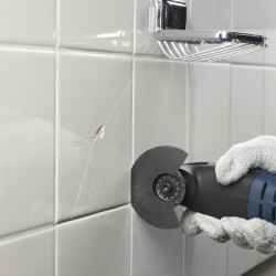 Bosch Starlock Fliesen-Basis-Set, 3-teilig, Sägeblatt-Satz