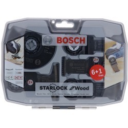 Bosch Starlock Sägeblatt-Satz Holz-Set 6+1