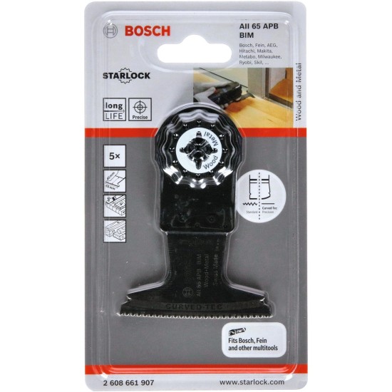 Bosch Tauchsägeblatt AII 65 APB Wood + Metal