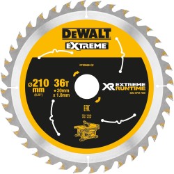 DEWALT Kreissägeblatt XR EXTREME RUNTIME DT99566, Ø 210mm, 36Z