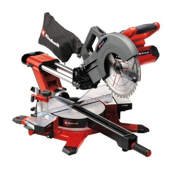 Einhell Akku-Kapp-und Gehrungssäge TE-MS 36/10 L Li-Solo, 36Volt (2x18V)