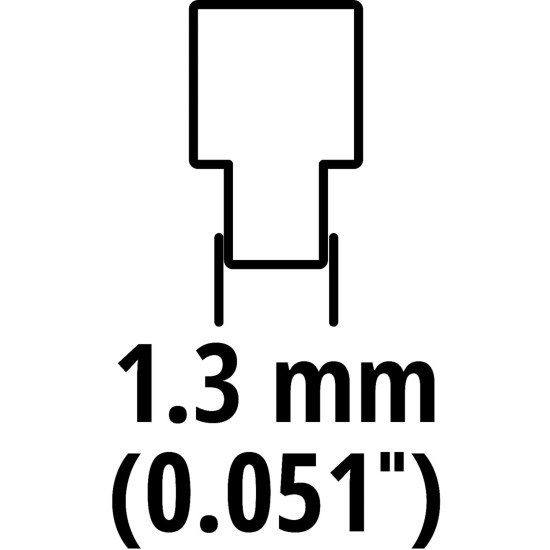 Einhell Ersatzkette 25cm 1,3 39T 3/8", Sägekette