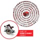 Einhell Professional Akku-Handkreissäge TE-CS 18/190 Li BL - Solo, 18Volt