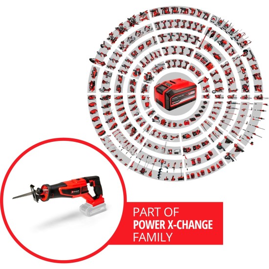 Einhell Professional Akku-Universalsäge TE-AP 18/28 Li BL - Solo, 18Volt, Säbelsäge