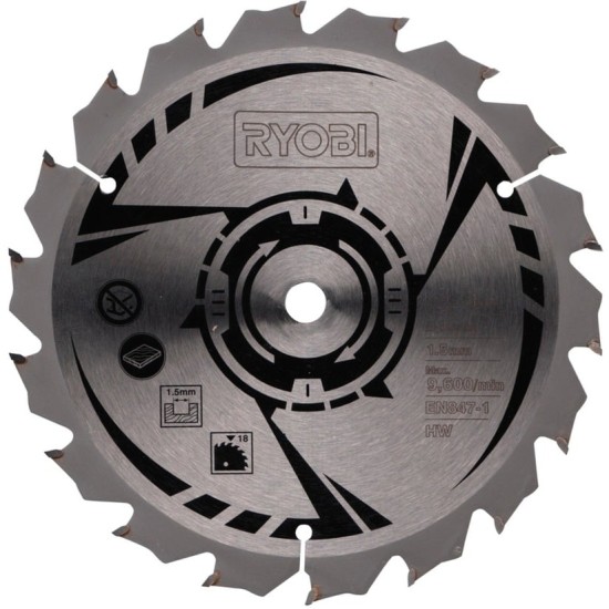 Ryobi HM-Kreissägeblatt CSB150A1, Ø 150mm, 18Z