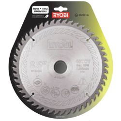 Ryobi HM-Kreissägeblatt SB216T48A1, Ø 216mm, 48Z