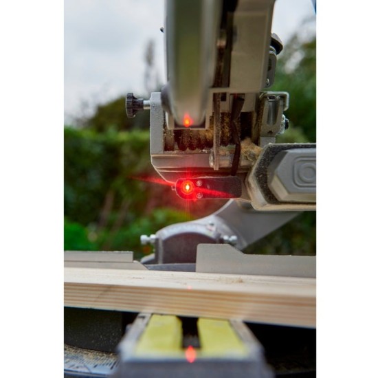 Ryobi ONE+ Akku-Kapp-und Gehrungssäge R18MS216-0, 18Volt