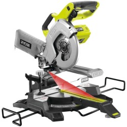 Ryobi ONE+ Akku-Kapp-und Gehrungssäge R18MS216-0, 18Volt