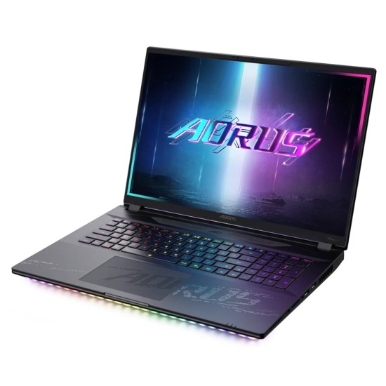 GIGABYTE AORUS MASTER 18 BYHC5DED65SP - 18 QHD+ MiniLED 240 Hz Display, Intel Core Ultra 9 275HX, 32GB RAM, 2TB SSD, NVIDIA GeForce RTX 5080, Windows
