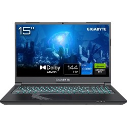GIGABYTE G5 MF5-H2DE354KH 15" FHD 144Hz/16GB / 1TB i7-13620H RTX 4050 W11