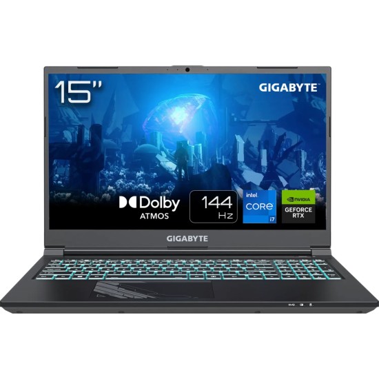 GIGABYTE G5 MF5-H2DE354KH 15" FHD 144Hz/16GB / 1TB i7-13620H RTX 4050 W11