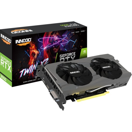 INNO3D GeForce RTX 3050 TWIN X2, Grafikkarte