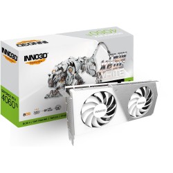 INNO3D GeForce RTX 4060 TWIN X2 OC WHITE, Grafikkarte