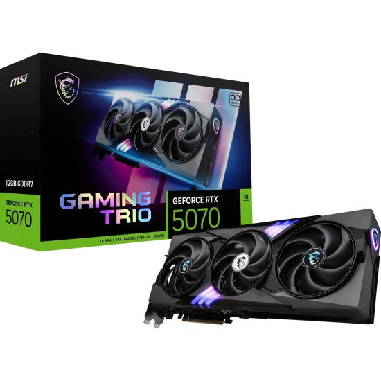MSI GeForce RTX 5070 12G GAMING TRIO OC, Grafikkarte
