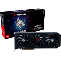 PowerColor Radeon RX 9070 XT Hellhound 16GB OC, Grafikkarte