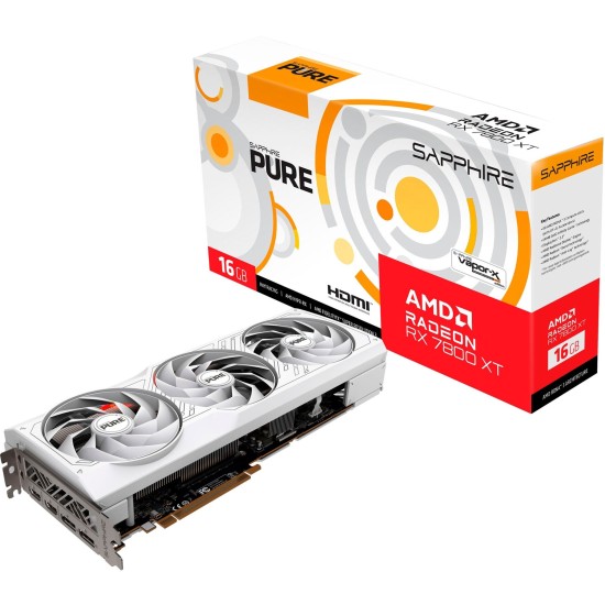 SAPPHIRE Radeon RX 7800 XT PURE GAMING OC 16G, Grafikkarte