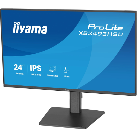 Iiyama ProLite XB2493HSU-B1 24" Full HD IPS, 120Hz, HDMI, DisplayPort, USB-Hub