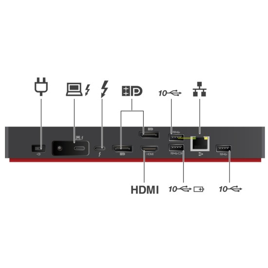 Lenovo ThinkPad Thunderbolt™ 4 Workstation docking station 40B00300EU